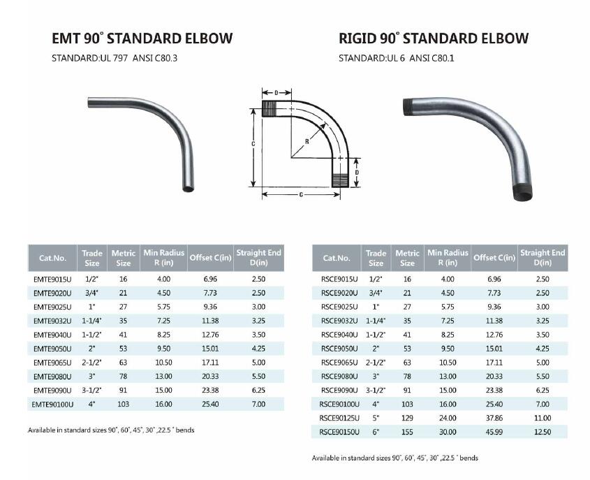 Rigid Steel Conduit Elbow
